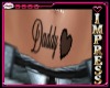 Daddy ♥ Belly Tattoo 