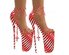 Red Carpet Stripe Shoes
