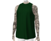 WJ-Tank Tatted Green