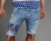 S! USA Jean Shorts