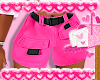 KID Pink Cargo Shorts