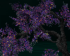 Trees gliiter lila 2