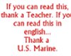 Teacher-Marine