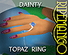 (RM) RING blue topaz 02