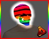 Animated Rainbow Skull