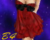 (B4) Red Dress frill