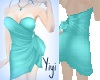 ~Yi~ Short Dress [Blue]