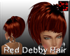 Red Debby Hair