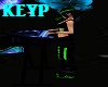 DJ keyboard with trig
