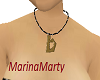 Necklaces lettera B