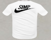 simp shirt white | m