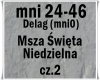 Msza Swieta Niedzielna 2