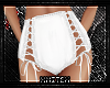 Laced White Shorts