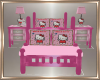Pink Hello Kitty Bed