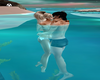swim pool fun deep kiss