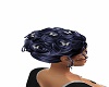 blueblack hair butterfly