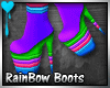 D~RainBow Boots: Purple