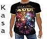 Black Fireworks T Shirt