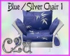 C2u Blue Silver Chair 1