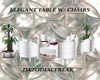 Elegant Table w/ Chairs
