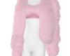 ! Pink & Fur Coat