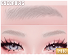 é. eyebrows. gray