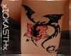 IO-Dragon&Rose Tatt