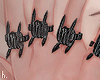 𝖍. Spiked knuckles