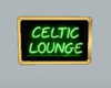 Neon Celtic Lounge Sign