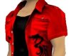 RM Red Dragon open shirt