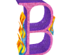 Anim Letter B PinkPurple