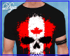 Canada Flag Skull CA