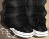 Knee-High Denim Black