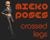 Mieko Pose Crossed Legs