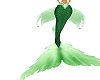 TLM green mermaid tail