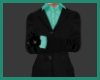 (KD)Teal Suit Top