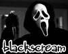 Scream mask with hood