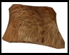 Brown Fur Free Pillow1