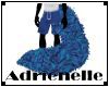 Blue Fluffy Tail by Adrienelle