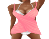 Bikini Wrap Dress-peach