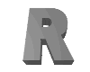 3D Lettering R