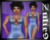 Luz Blue Gown