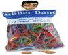 bag of rubber bands m