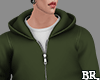 Zip Up Hoodie Green