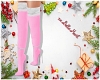 Santa Baby Boots -Pink