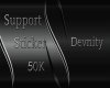 Support Sticker 50k
