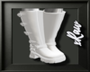 xRaw|Buckle Boots |White