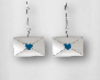 Bl Love Letter Earrings