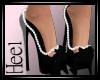 H| Pearl & Bow Heels