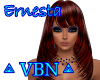 Ernesta hair dark red++